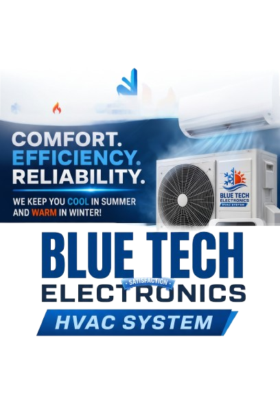 Blue-Tech Electronics HVAC System supplied branding